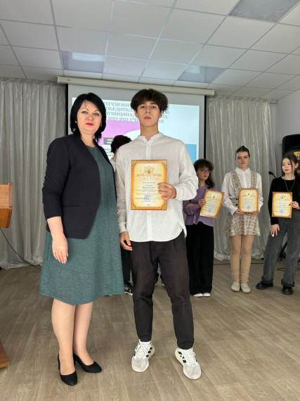 Церемония награждения победителей и призеров муниципального этапа ВсОШ.